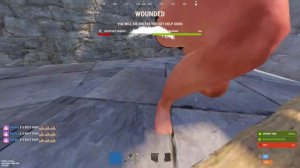 how I solo snowball in rust...