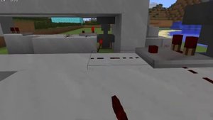 как сделать магазин с механизмом (minecraft)