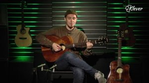 Обзор на акустические гитары  Klever K-714