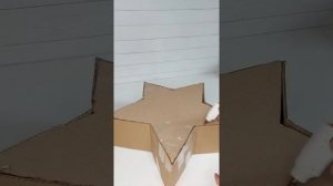 Пиньята ЗВЕЗДА из картона и бумаги