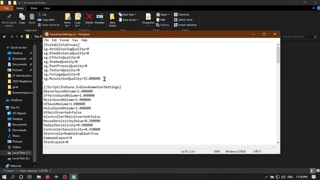 The Outer Worlds - How to Set Custom resolution and Scale (setting file location) смотреть онлайн