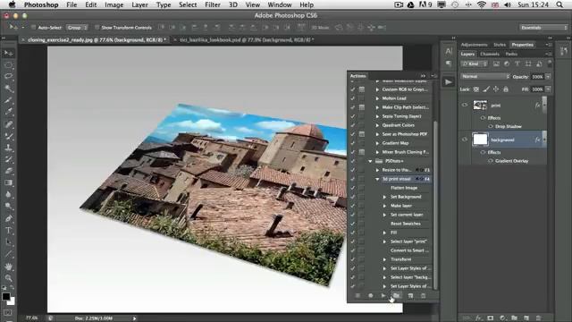 How to Save and Edit an Action in Photoshop смотреть онлайн