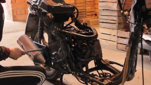 восстановление honda sh 150i \ restoration honda sh 150i \ часть1 \ part1