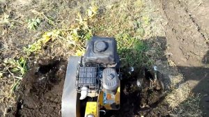 Вспашка культиватором Техас 602B