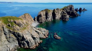 маяк Аскольд и мыс Пальчатый (Остров Аскольд)