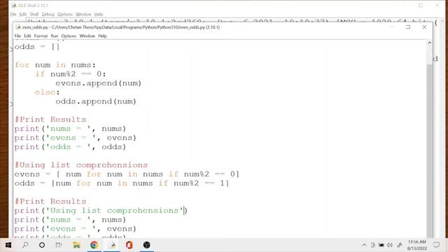 Python for kids .. 45. Programs using Lists