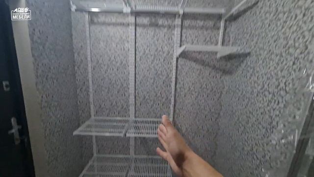 Монтаж раздвижной-гардеробной системы