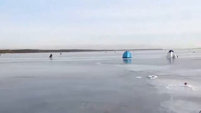 Вилейское водохранилище 30.12.2012 смотреть онлайн