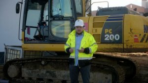 Правильный гусеничный экскаватор Komatsu | Экскаватор для подготовки к асфальтированию