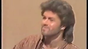 George Michael saying his real name