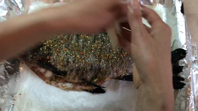 ЗАПЕЧЁННАЯ РЫБА С ОВОЩАМИ