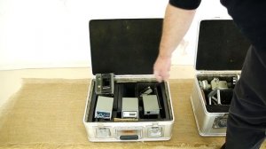Кинокамера Кинор 35Н модели 9КСН-М2 и комплект оборудования к ней в 16 чемоданах!!