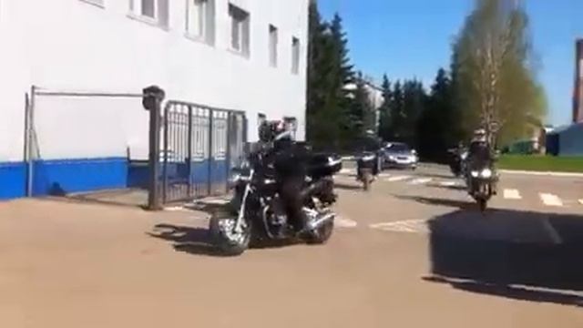 Байкеры 9-е мая