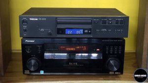 CD PLAYER TASCAM CD-200 (solo video de funcionamiento)
