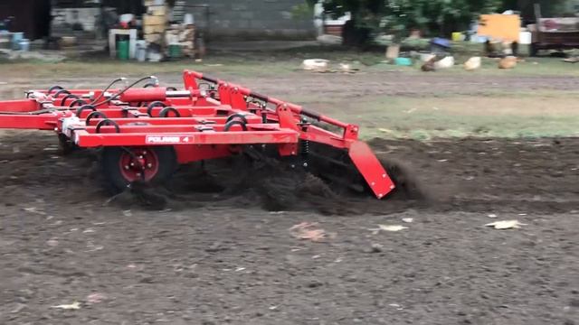 Культиватор Полярис-4 в работе смотреть онлайн