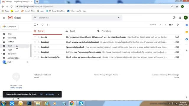 How to Check Spam Messages on Gmail смотреть онлайн