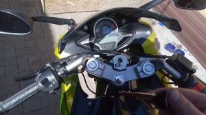 Racer SkyWay RS250CS, первый запуск после зимовки.