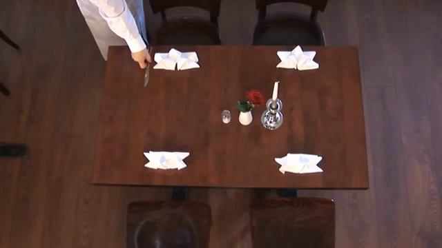 Table set-up -- A la carte смотреть онлайн