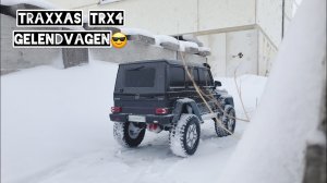 TRAXXAS TRX-4 G500 первый выезд в снег... | traxxas TRX4 Sport