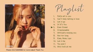 BLACKPINK ROSE PLAYLIST 2019 - [Cover Songs Compilation]