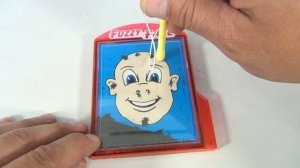 Fuzzy Face Magnetic Hair Magic Drawing Toy, by Ja-Ru - Magnet Drawing Fun!