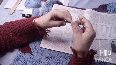 вяжем ажурную кофточку крючком с ростком и подрезом для себя.мастер класс для новичков.#каквязать .