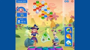 Bubble Witch 2 Saga Level 773  -  no boosters