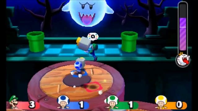Mario Party: Star Rush - Toad Scramble amiibo Walkthrough - World 0