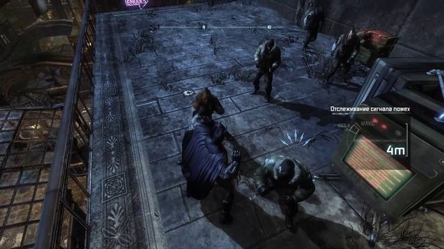 Batman  Arkham City Часть 5. Первый заложник и генераторы помех Пингвина