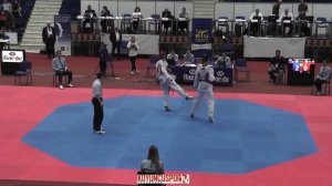 +87kg Final Rafael AYUKAEV (RUS) vs (FRA) YEZIDI El, Omer (-21 European TKD Championships 2015)