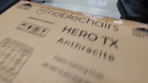 Распаковка Noblechairs HERO TX Fabric - Проверяюсь и Еду в Магадан !!!