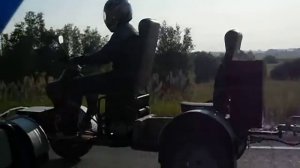 мотороллер муравей  покатушки
