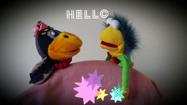 Ворона учится говорить по-английски // Английский с куклами-перчатками || Hello, let's be friends! смотреть онлайн