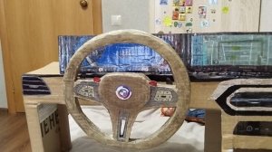 Как сделать bmw m4 из картона.Часть вторая.