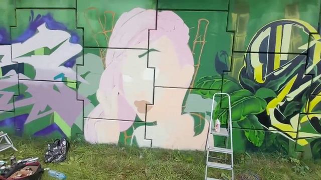 Mural Streetart Graffiti / Poland Szczecin 2021 / by @kreda288 смотреть онлайн