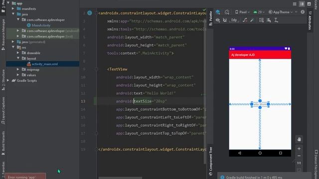 Error Running app No target device found 100% working solution complete and easy way by three Metho