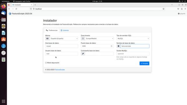 Instalar FacturaScripts con Docker en Ubuntu 22.04 смотреть онлайн