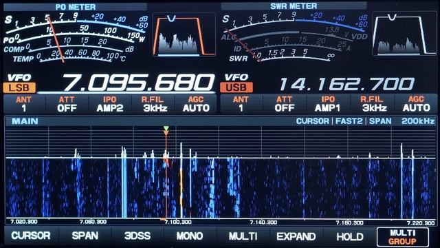 Yaesu FTdx101D стационарный КВ SDR трансивер. Обзор, работа, внутреннее устройство. Радиосвязь. смотреть онлайн