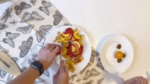 Безглютеновая галета с нектаринами. Полезная выпечка?