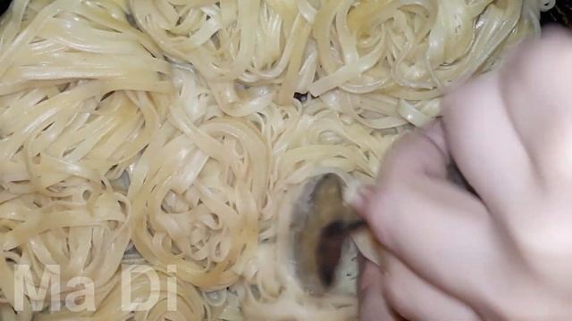 Гнезда макаронные с Начинкой под желтым соусом Бешамель Такого вы еще не пробовали