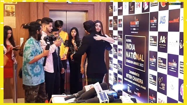 Soon to be Wife of Mika Singh Paaji , Akanksha Puri at an Award Functions in City | #akankshapuri