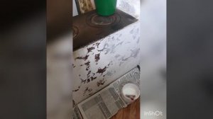 Покраска печи