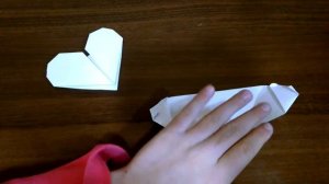 Как сделать сердце оригами без клея и ножниц.