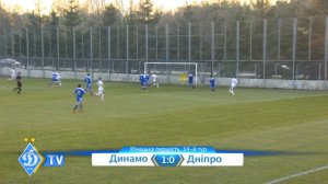 U-19. ДИНАМО - "Днепр". 1:0