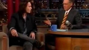 Johnny Depp on David  Letterman Show, 1999