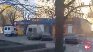 Васильевка, Запорожская обл.прилет по военной комендатуре, есть раненые и погибшие 4 января 2023 г.