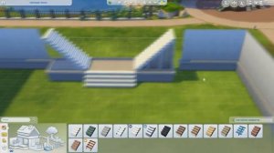 Как сделать лестничный пролёт в The Sims 4?