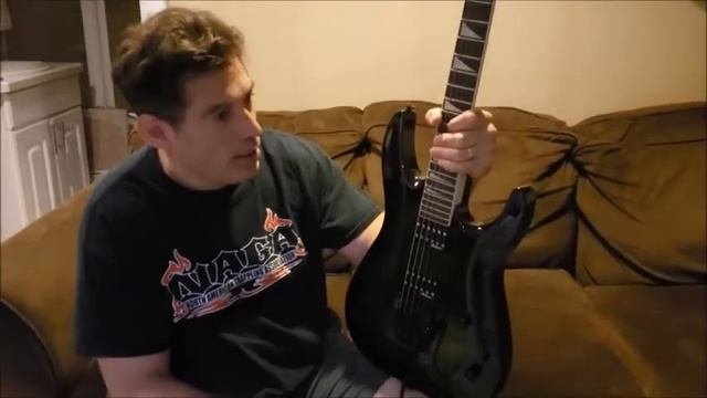 Great Shred Guitar- Jackson Dinky JS32Q Transparent Green Guitar Review