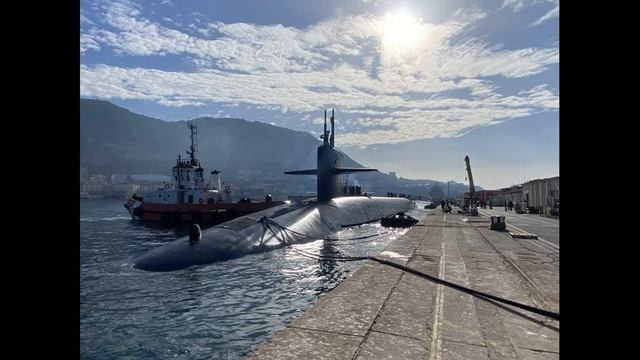 В Средиземное море зашла самая крупная атомная субмарина! Россия не знает что делать, проигрывают.. смотреть онлайн