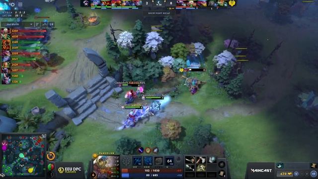 Outsiders vs CIS Rejects | Game 3 | Dota Pro Circuit Eastern Europe - Division 1